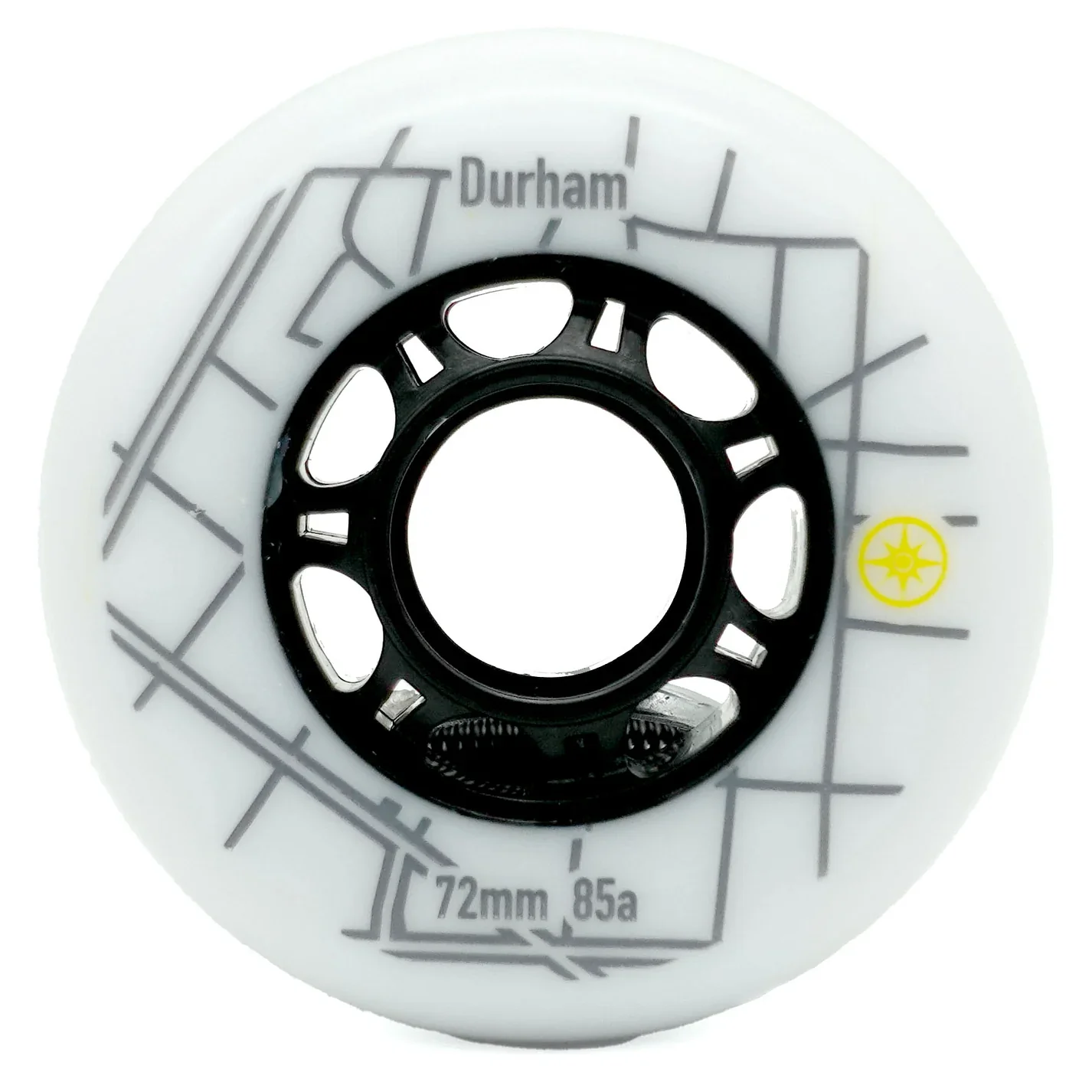 Compass Durham 72mm inline skate wheels