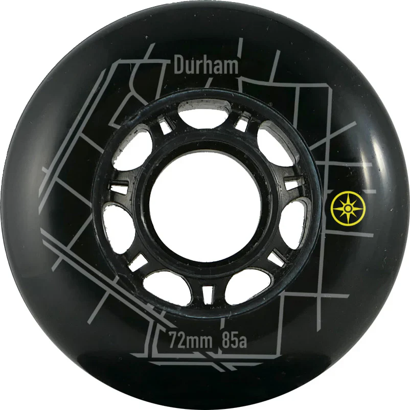 Compass Durham 72mm inline skate wheels - Image 2