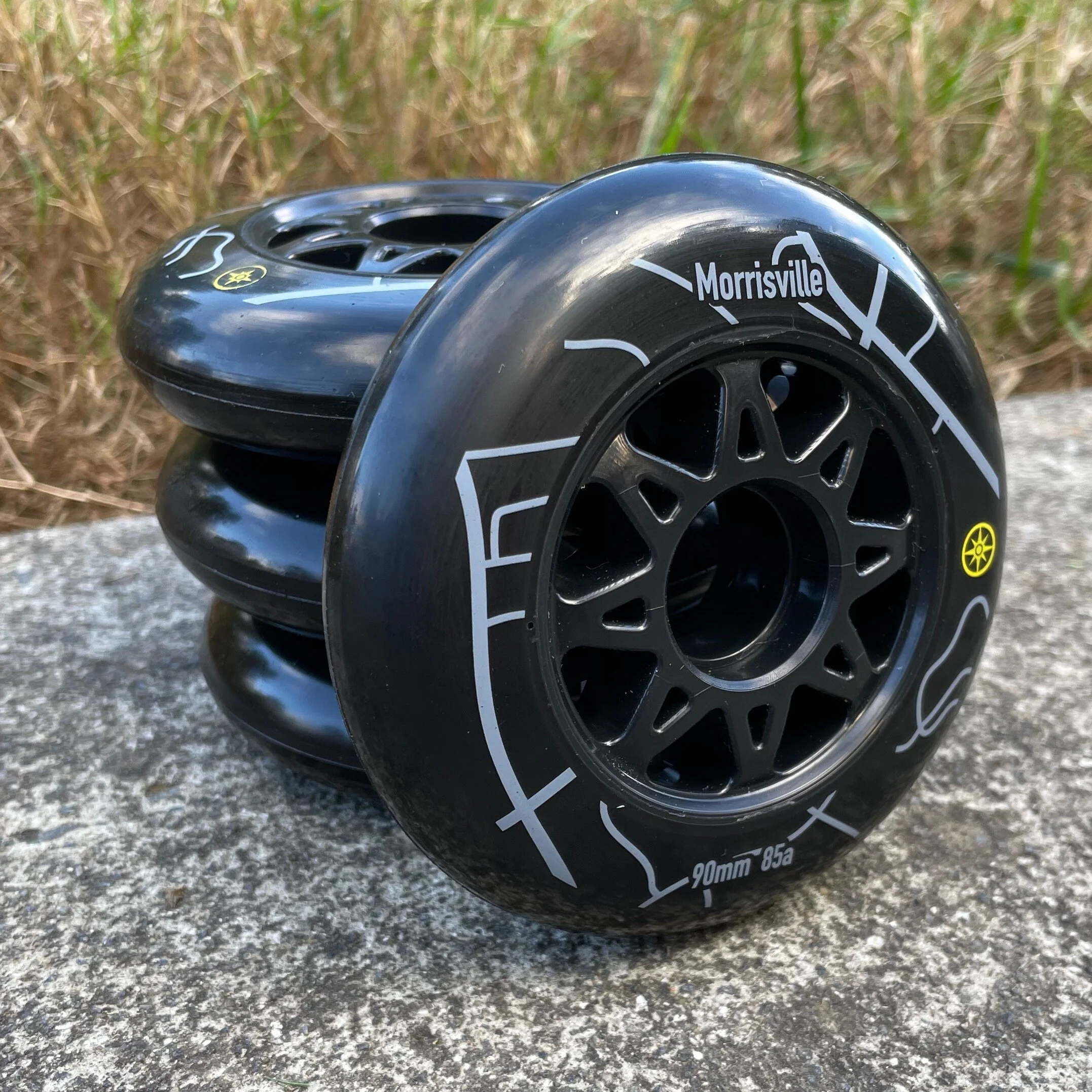 Compass Morrisville 90mm inline wheels