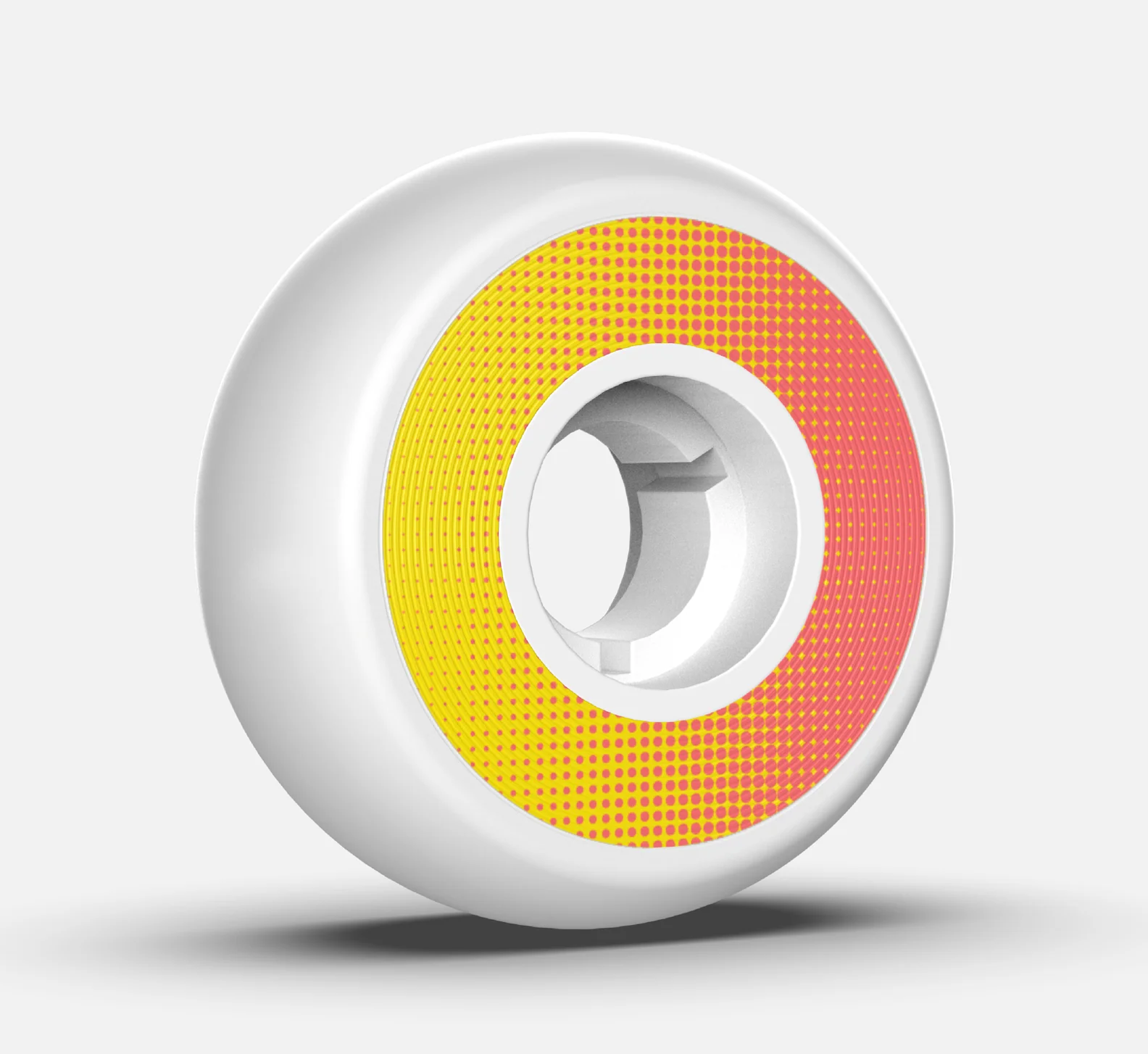 Dead 58/92 White inline skate wheels
