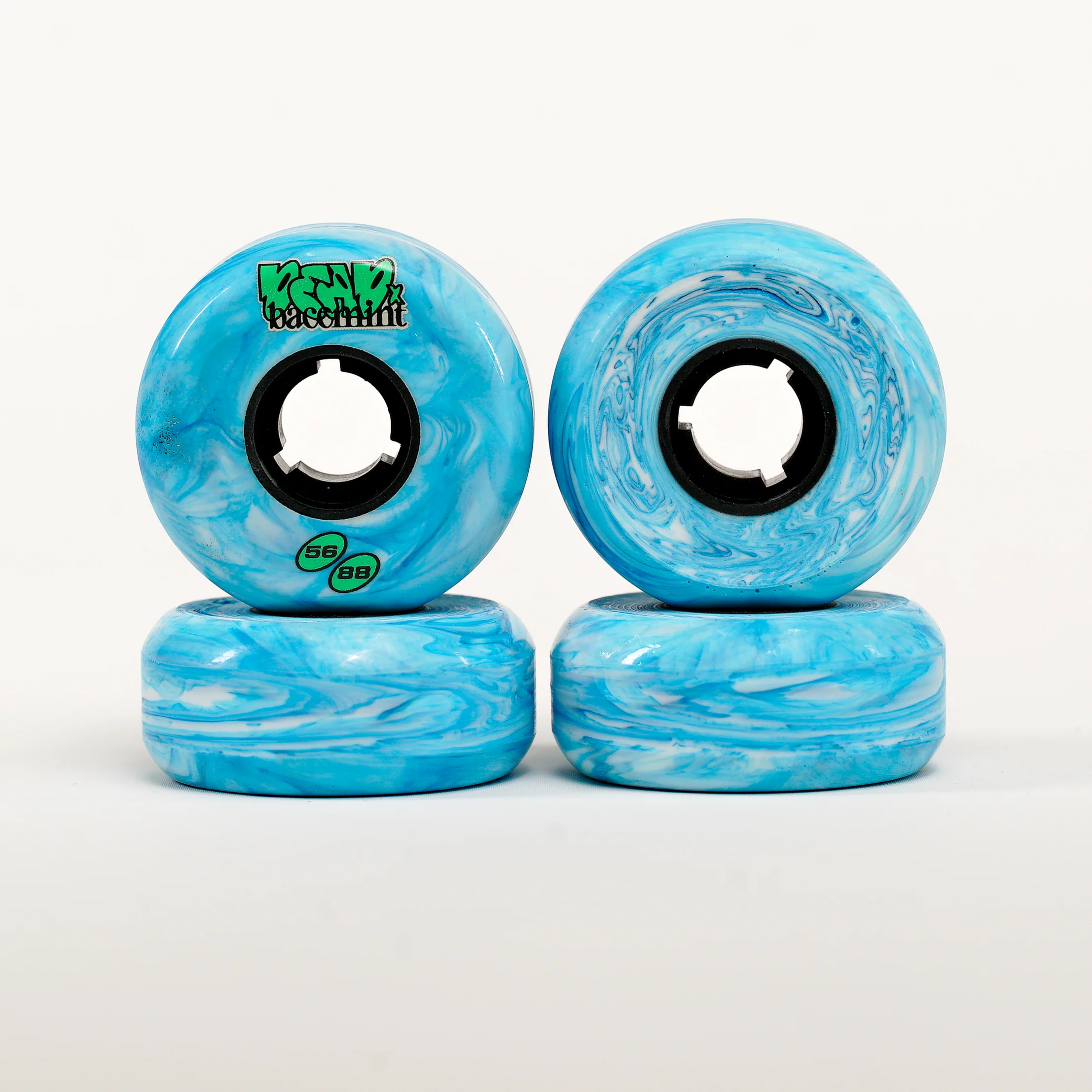 Dead x Bacemint 56mm inline skate wheels - Image 2