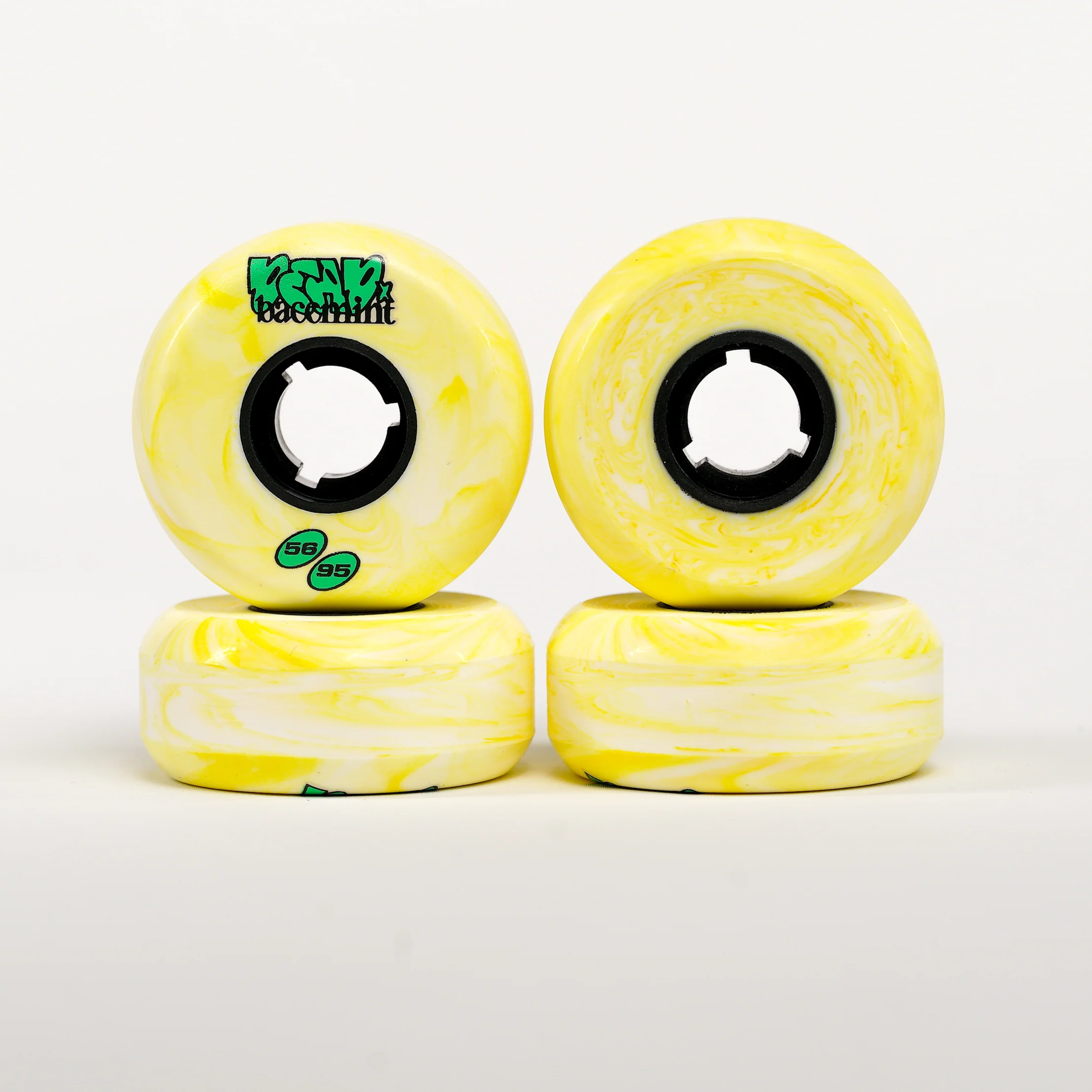 Dead x Bacemint 56mm inline skate wheels - Image 3