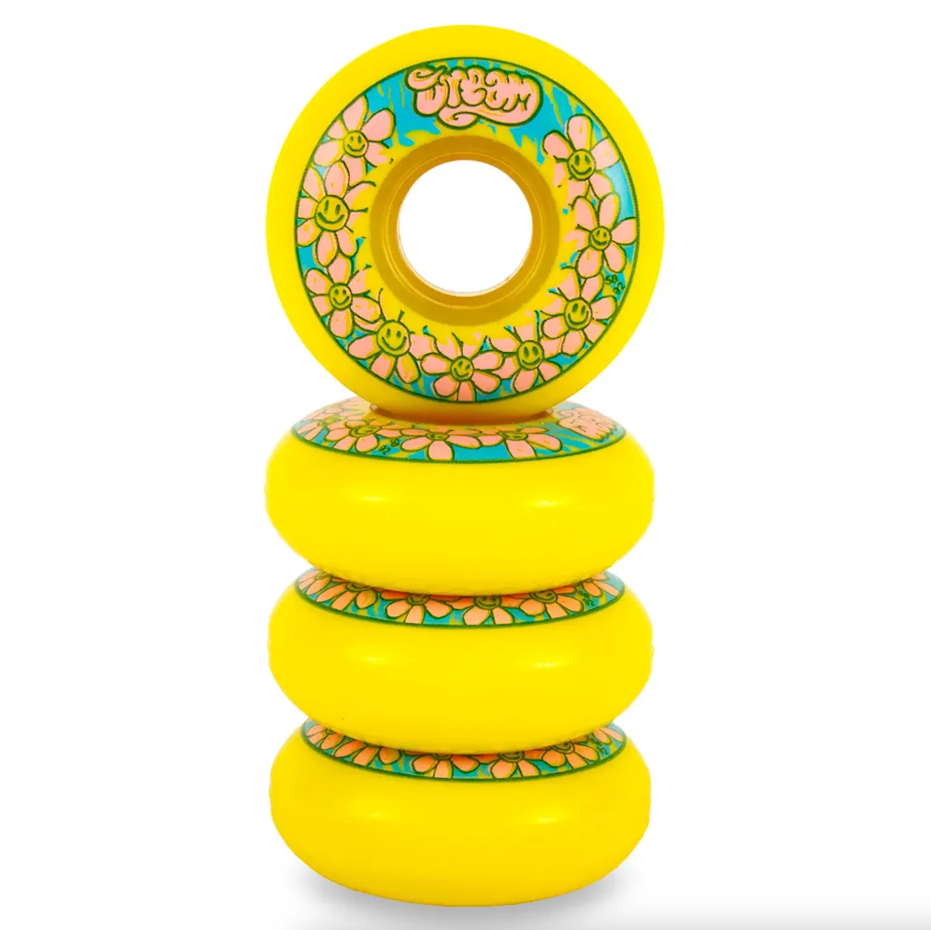 Dream Daisy 58mm inline skate wheel - Image 2