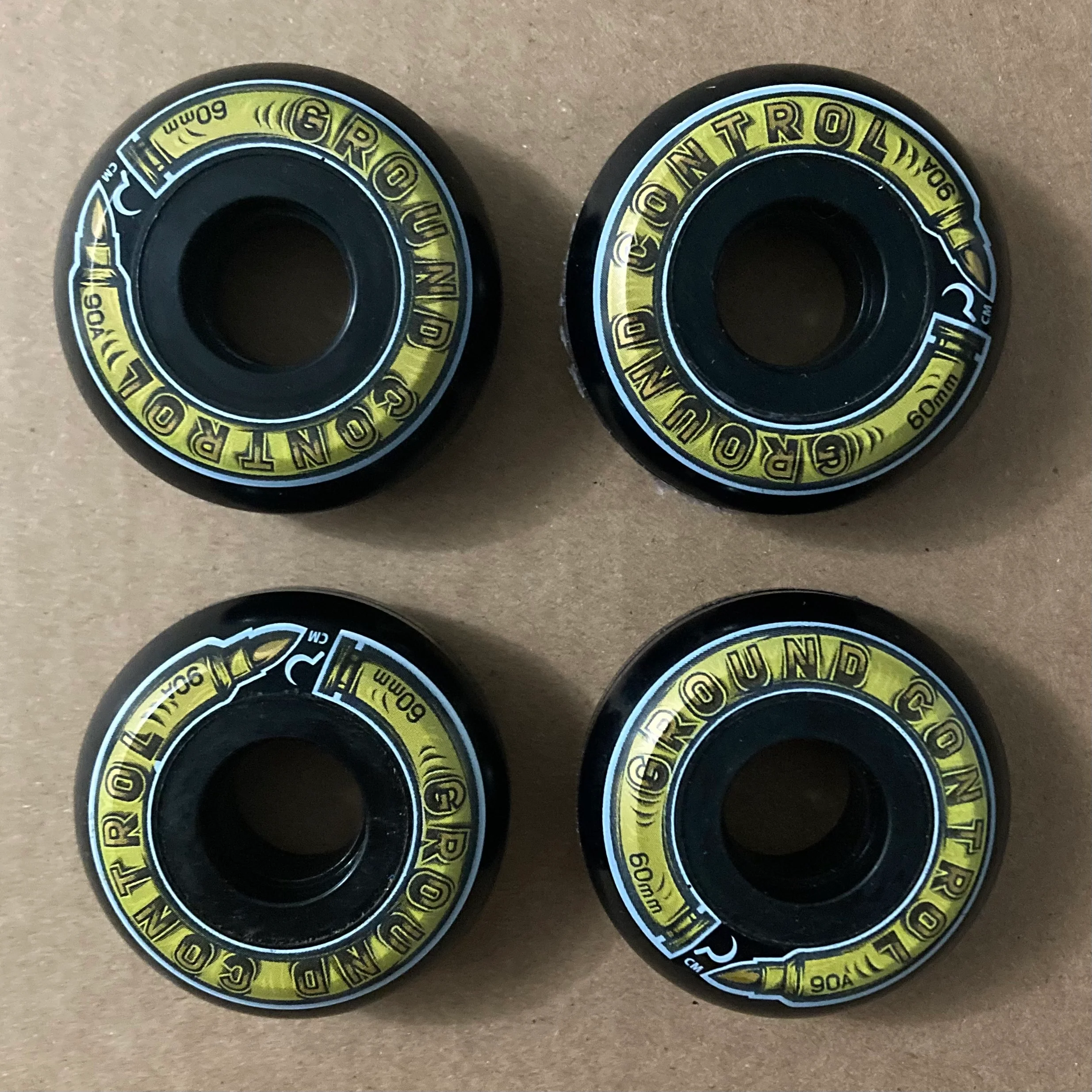 Ground Control 60mm Bullet inline skate wheel