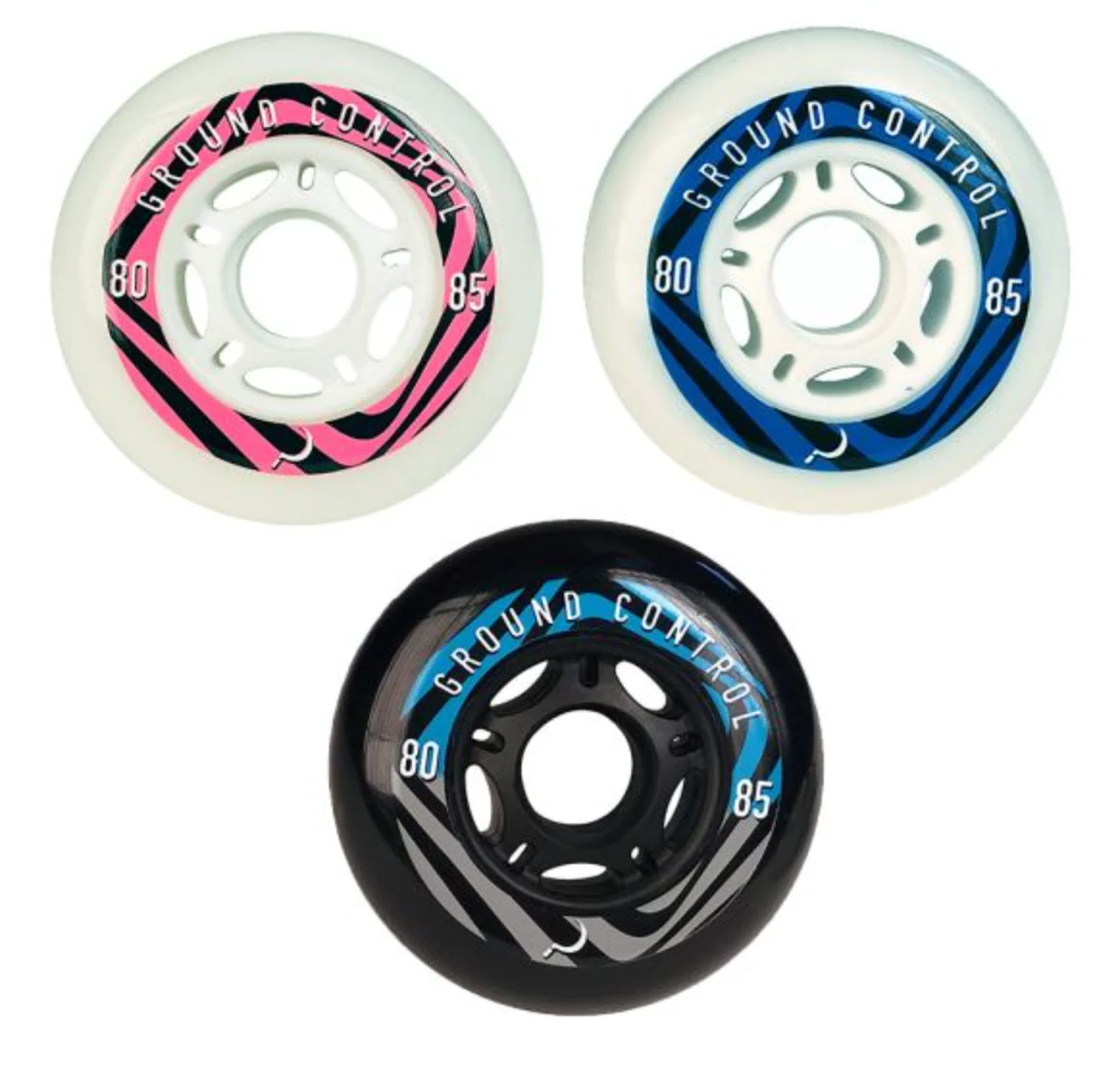 Ground Control 80mm Psych inline skate wheel