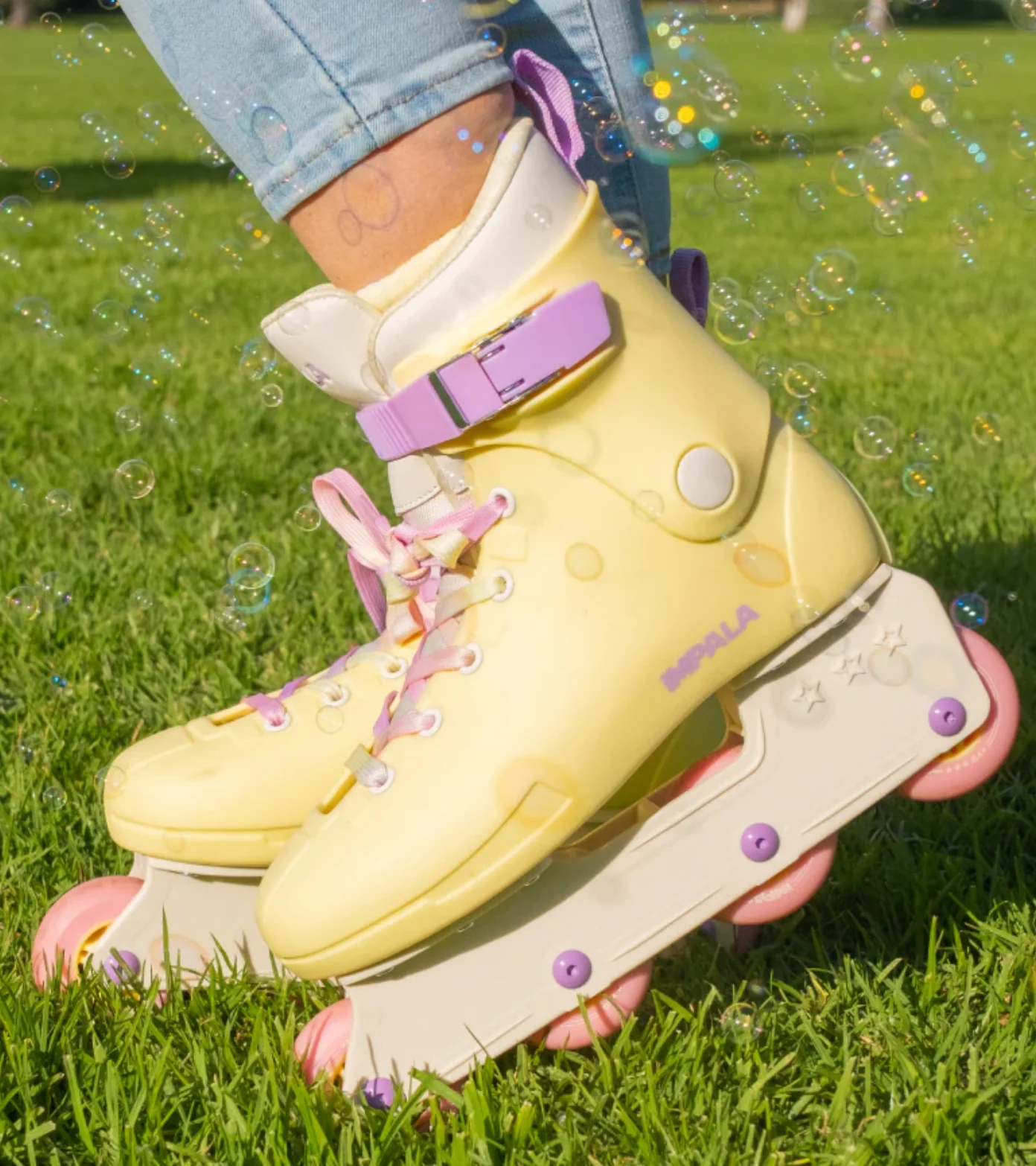 Impala Buttercup Yellow inline skates - Image 3
