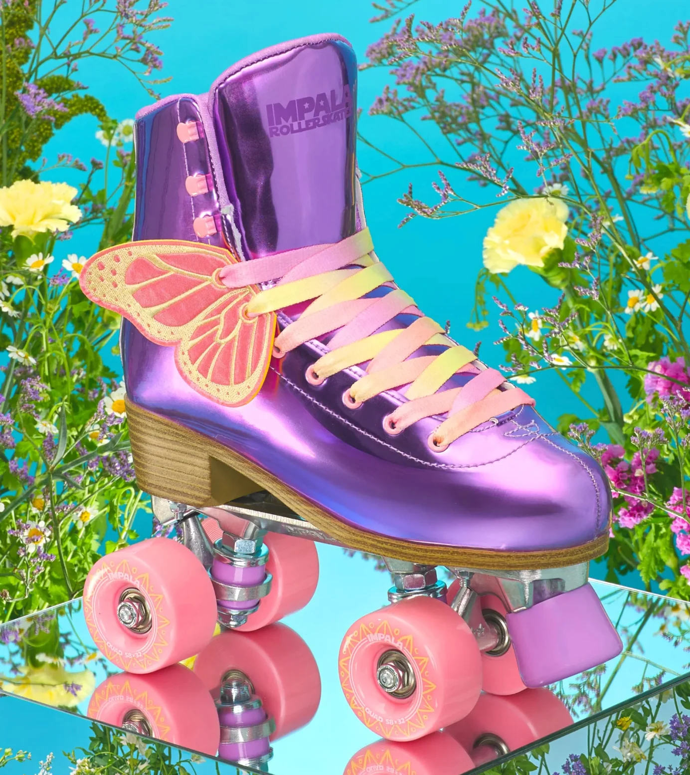 Impala Lavender Flutter roller skates - Image 3