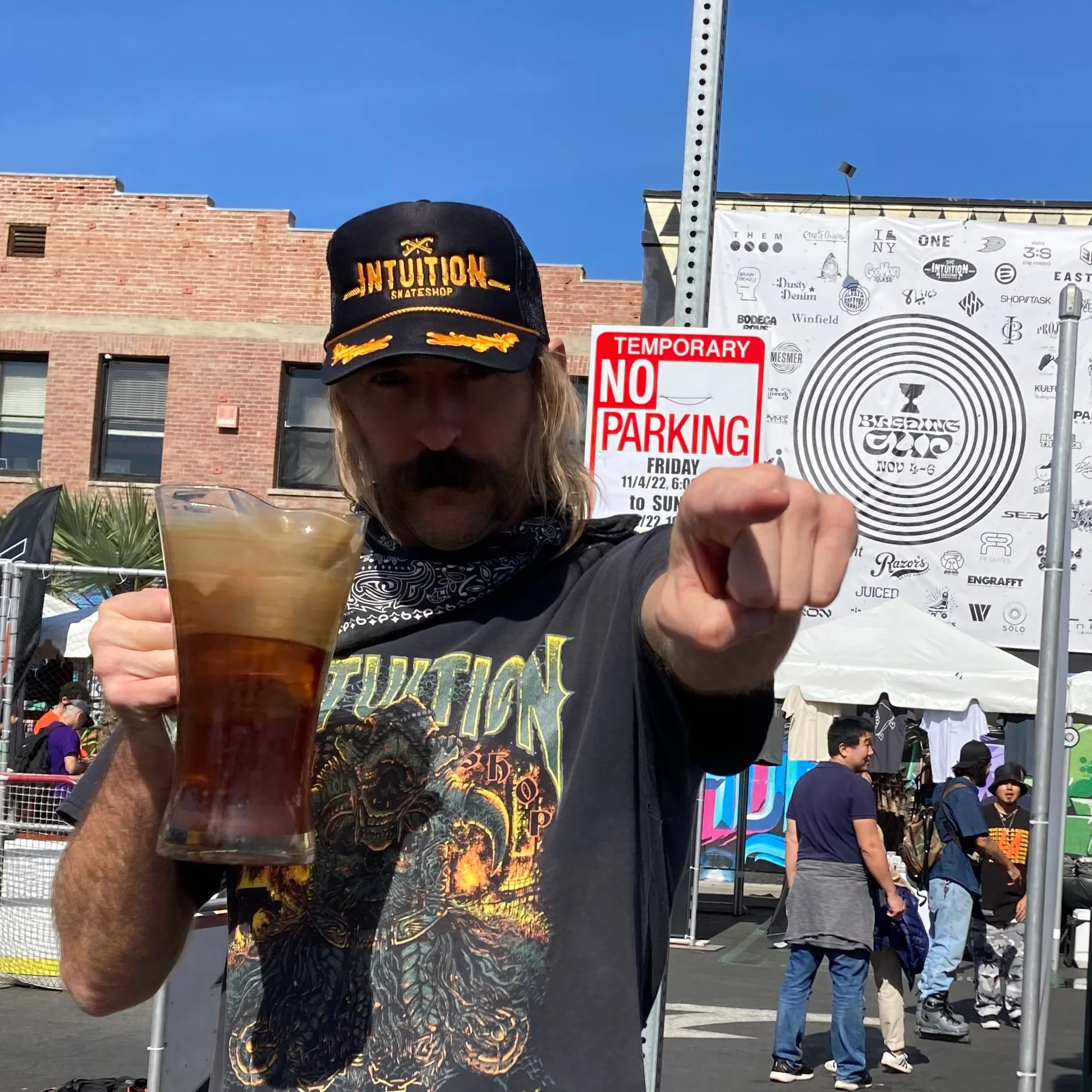 Intuition Never Fade Captain’s trucker hat - Image 5
