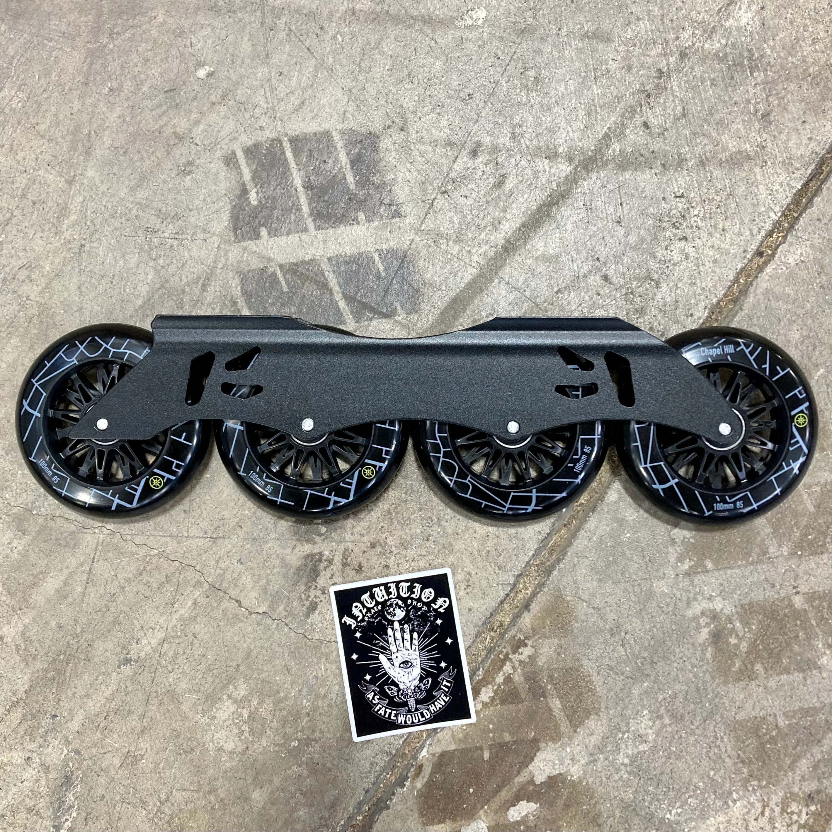 Kaltik 100mm 'Ready to Roll' inline skate frames