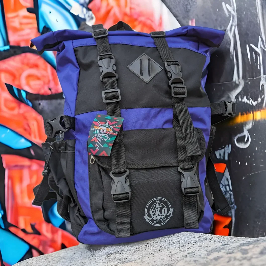 Kekoa Roll Top skate backpack - Image 4