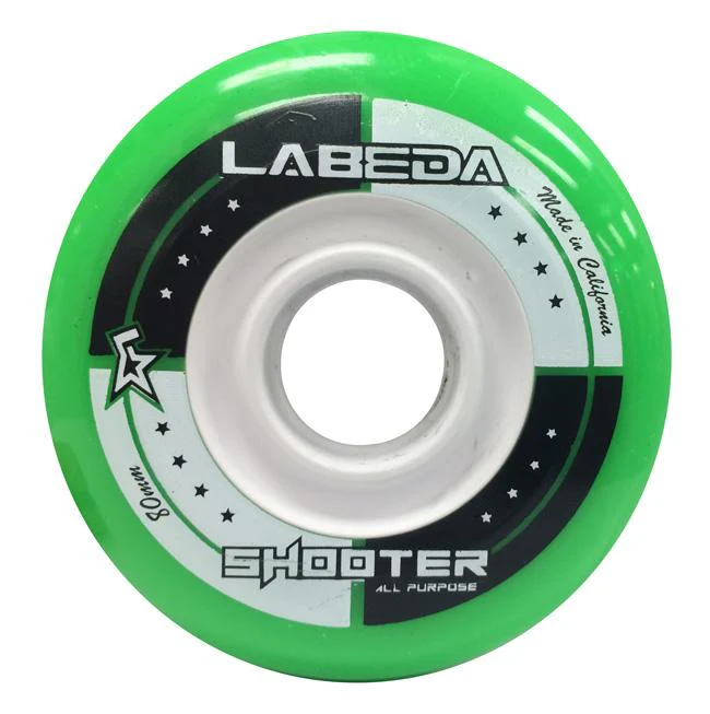Labeda Shooter Green inline hockey wheels
