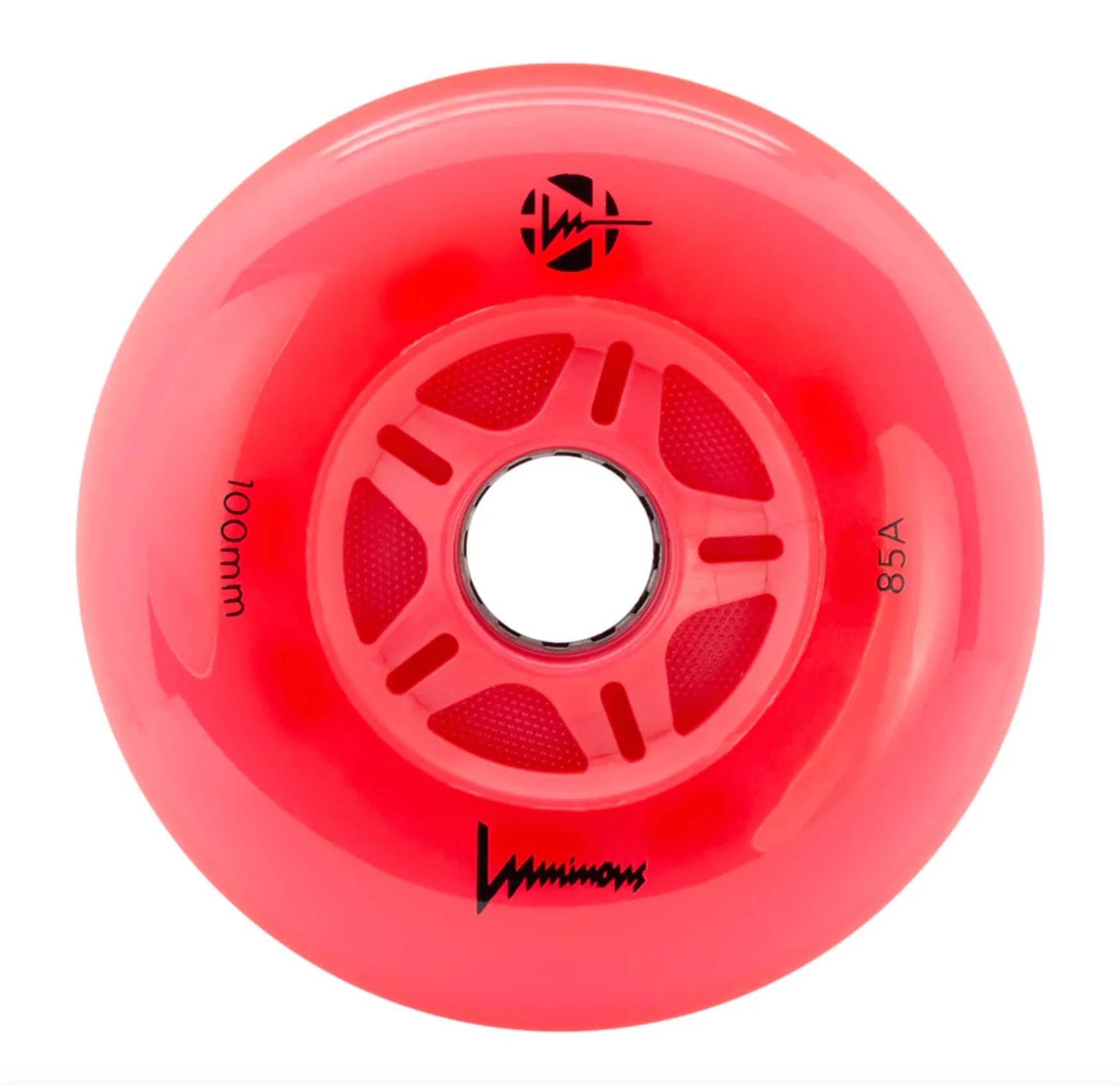 Luminous 100mm INLINE SKATE light up wheels - Image 2