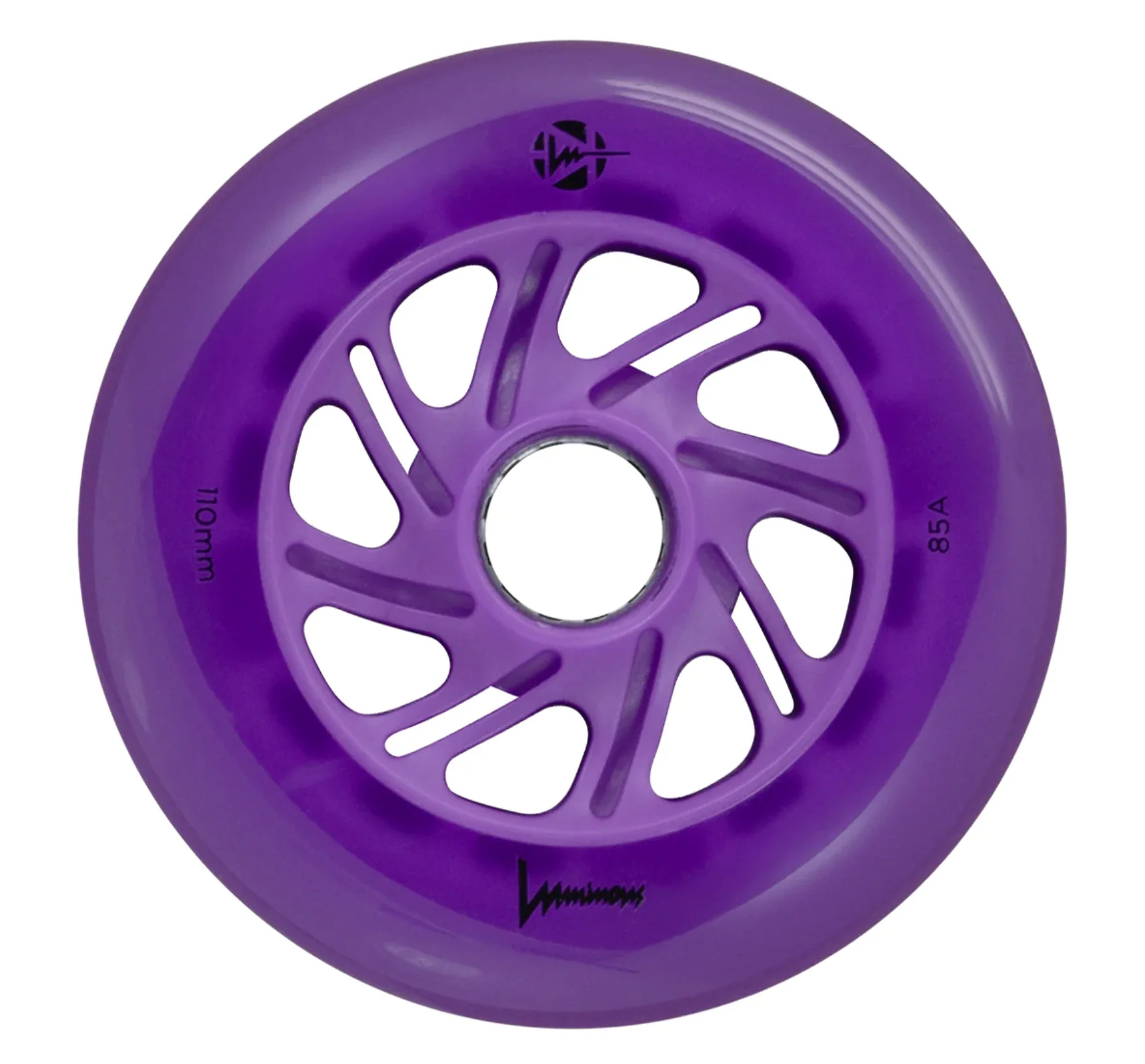 Luminous 110mm INLINE SKATE light up wheels - Image 2