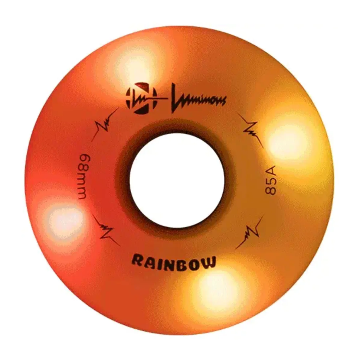 Luminous 68mm inline wheel