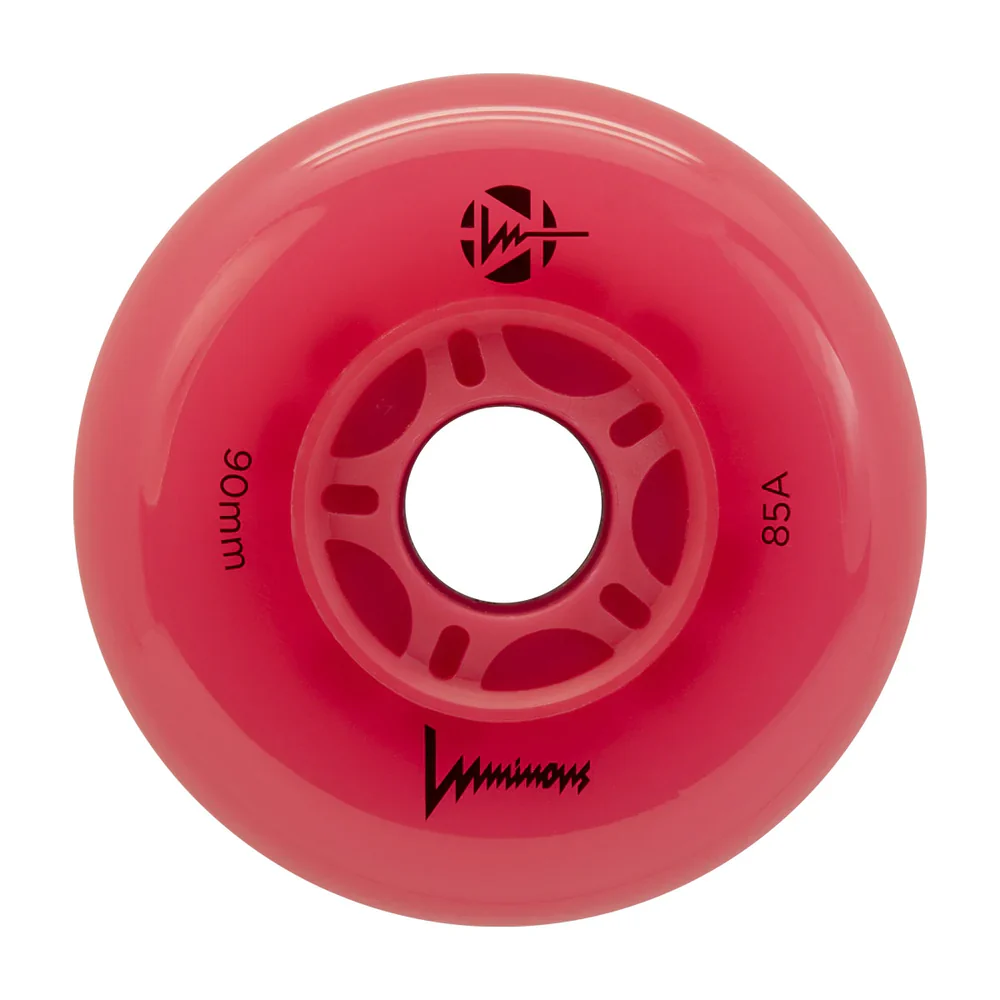 Luminous 90mm INLINE SKATE light up wheels - Image 4