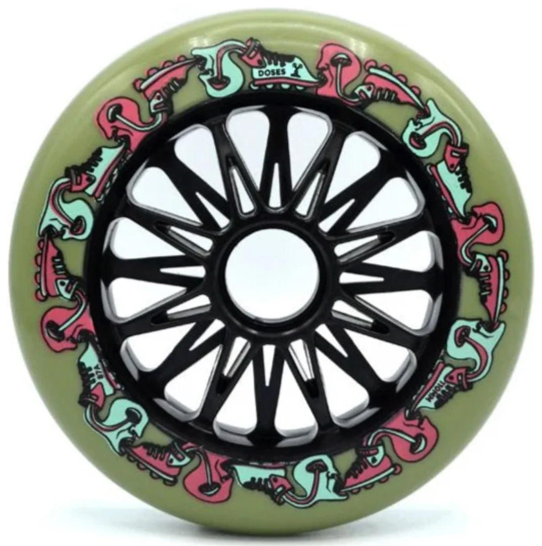 Mushroom Blading 110mm Doses inline wheel