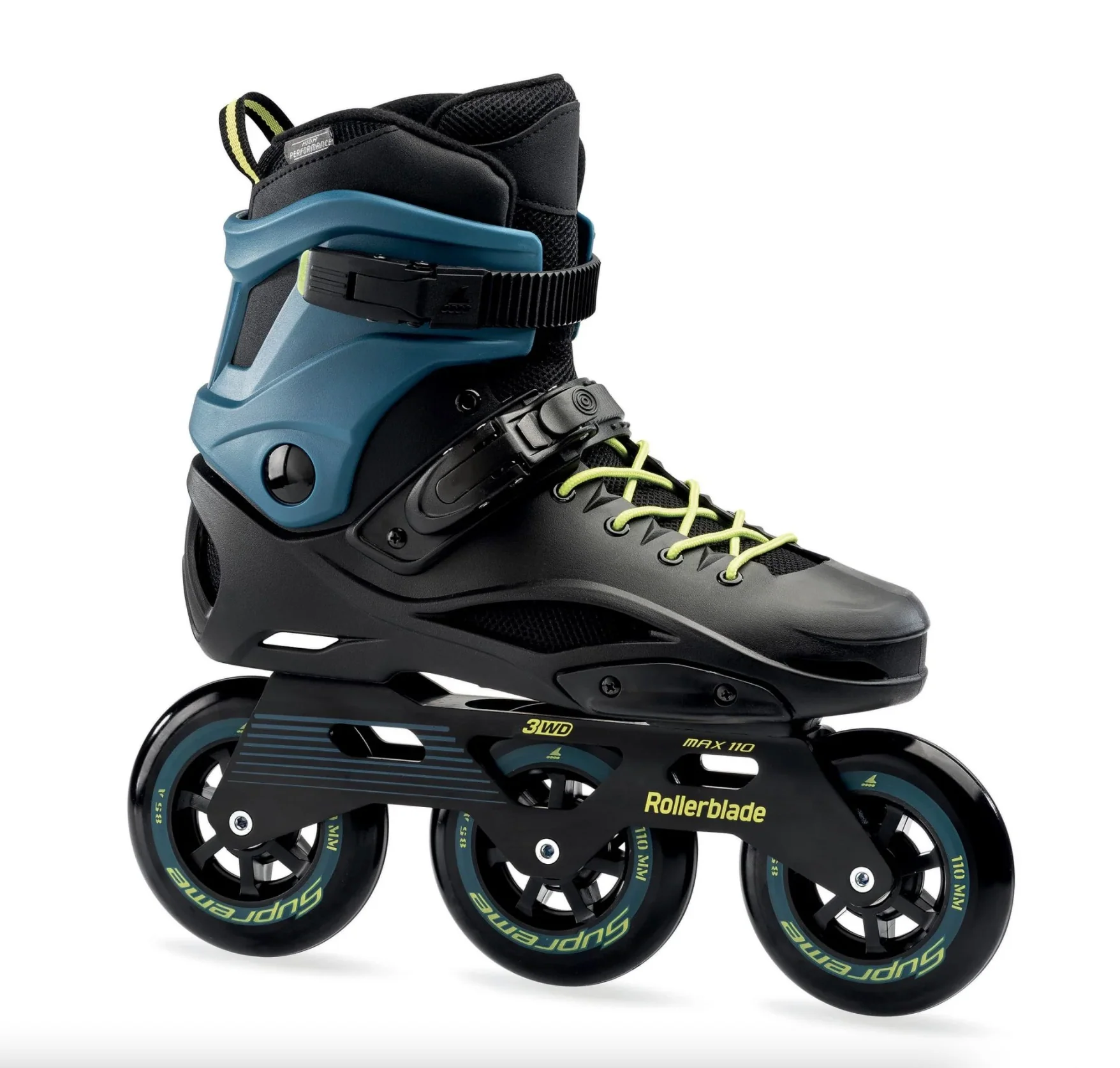 RB 110 3WD Black + Blue inline skates