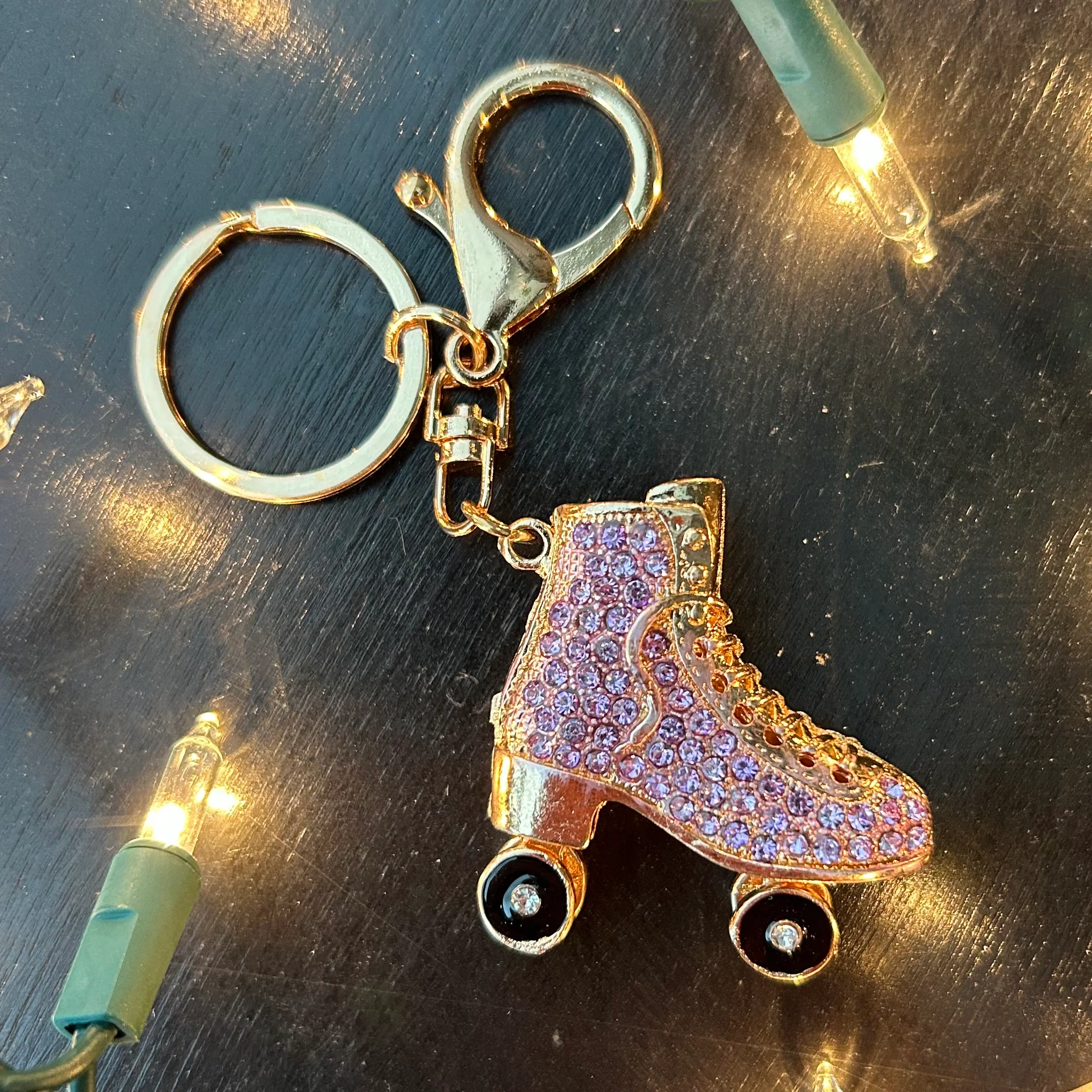 Roller Skate keychain (Wheels spin!) - Image 3
