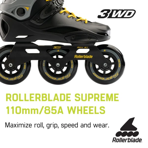 Rollerblade 110 3WD inline skates - Image 3