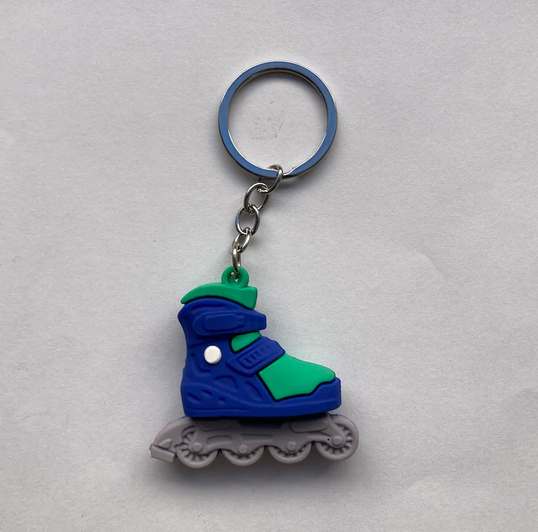 Inline Skate Keychain (More colors!) - Image 3