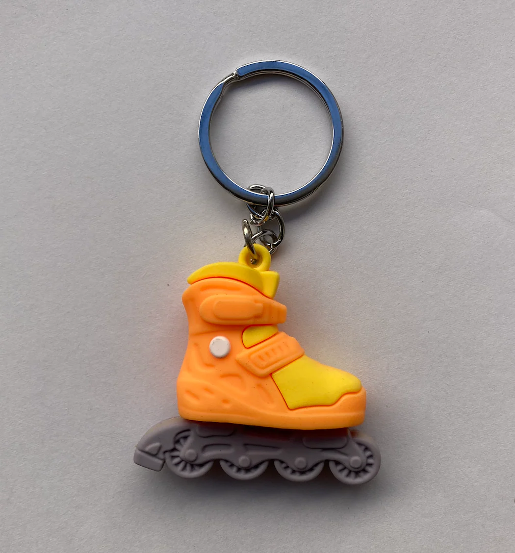 Inline Skate Keychain (More colors!) - Image 5
