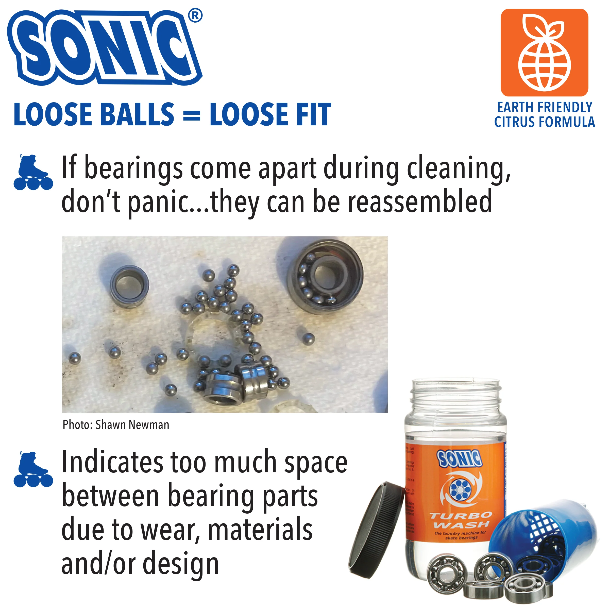Sonic Turbo Wash Citrus bearing cleaning kit - Image 7